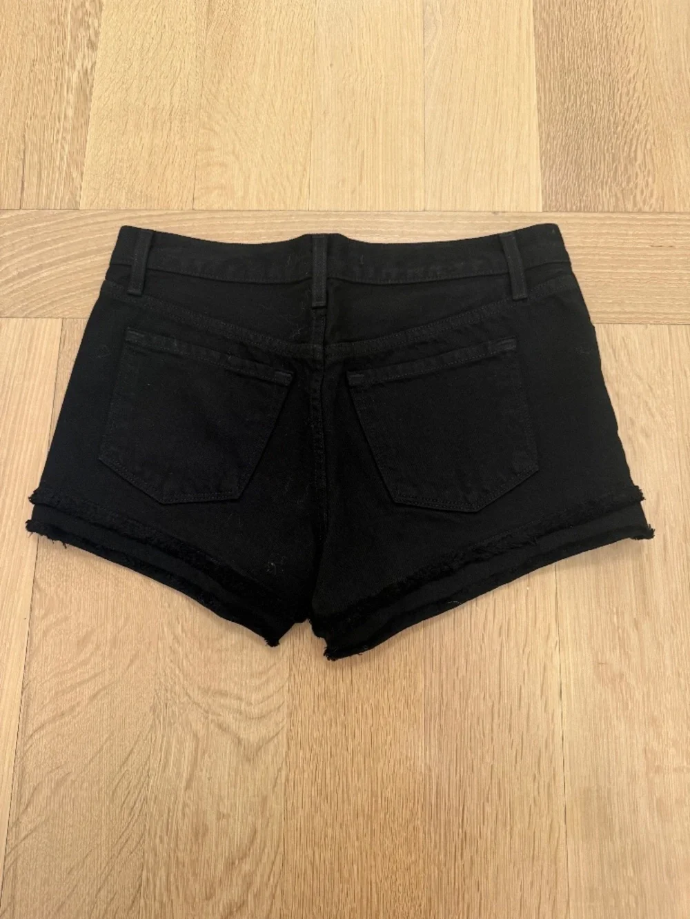 J Brand black denim short